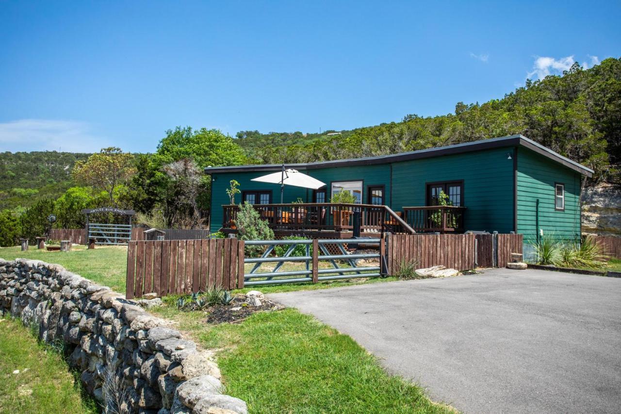 Antler Run Ranch Cabin Pipe Creek Eksteriør bilde